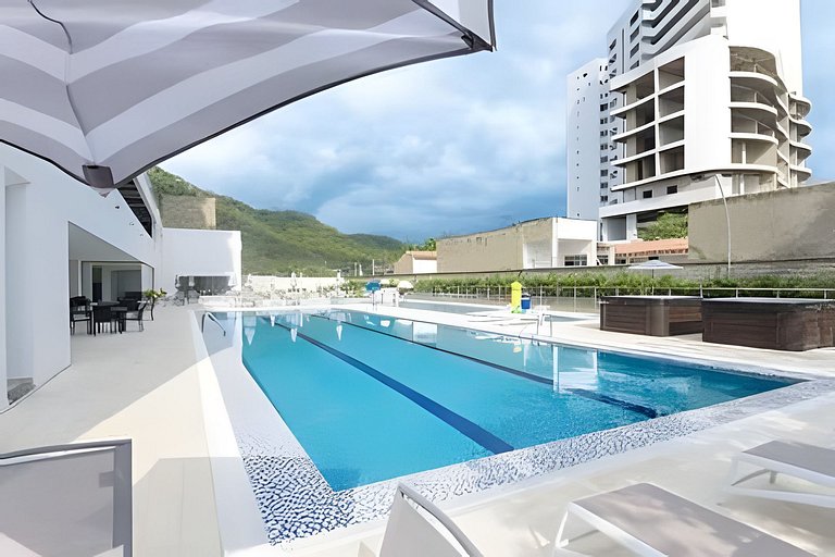 Ocean View and Modern Apartment, 8 people capacity