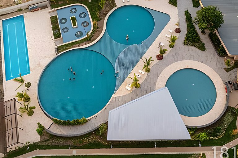 Espacioso Apartament 2 Habs con Vista al Mar T2-96