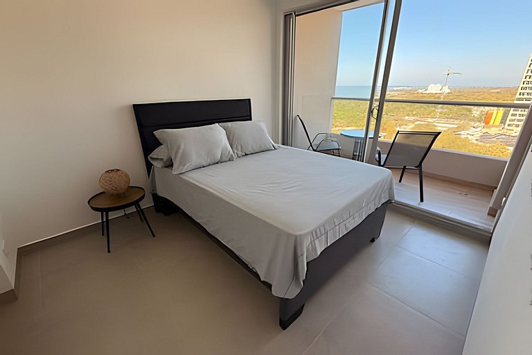 Espacioso Apartament 2 Habs con Vista al Mar T2-96