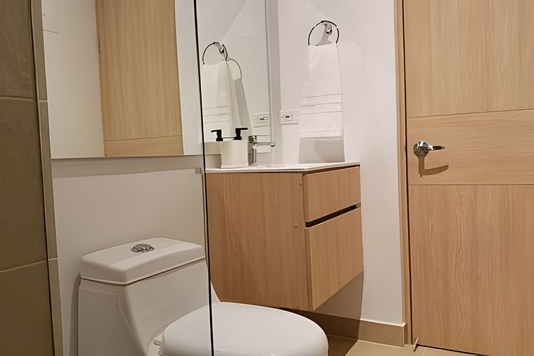 Espectacular Apartaestudio EIRA 119 Vista al Mar