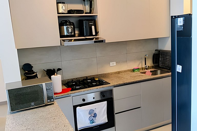 Amplio y bello Apartamento con Vista al Mar T2-158