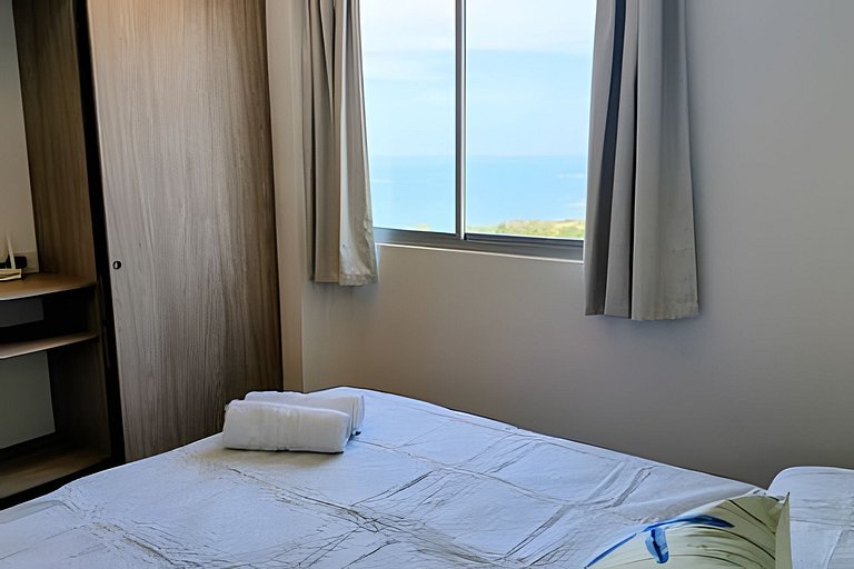 Amplio y bello Apartamento con Vista al Mar T2-158