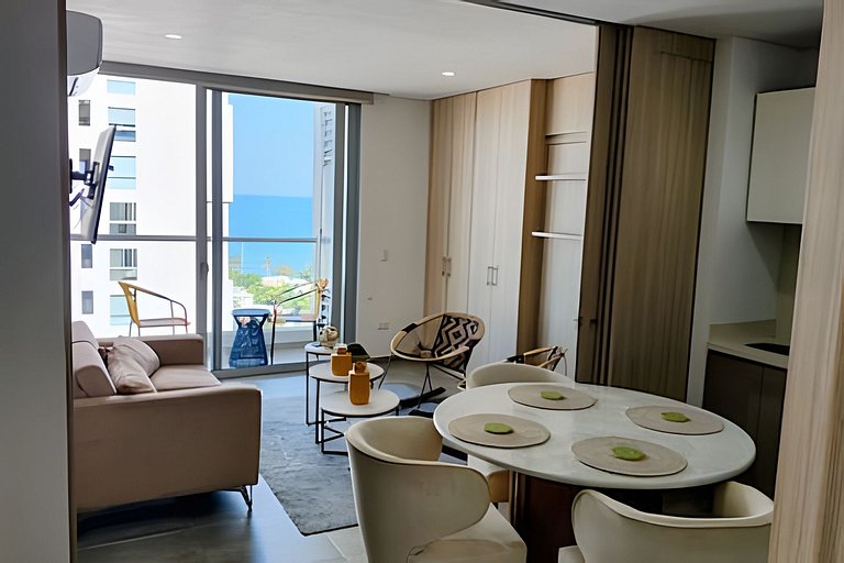 Apartasuite Playa Salguero SS 128 con Vista al Mar