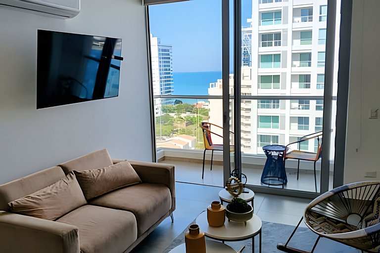 Apartasuite Playa Salguero SS 128 con Vista al Mar