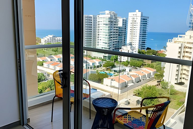 Apartasuite Playa Salguero SS 128 con Vista al Mar