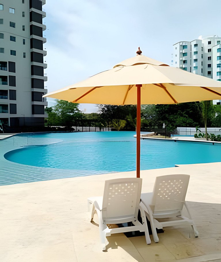 Hermoso Apartamento Vista y Salida al Mar T2-121