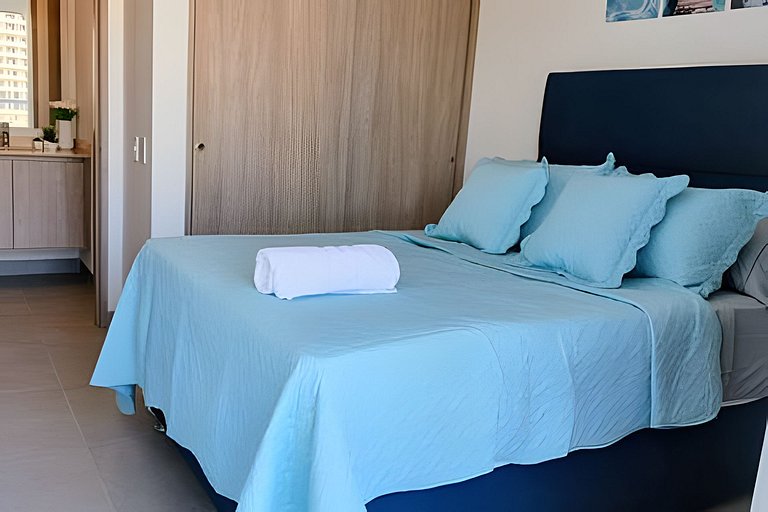 Hermoso Apartamento Vista y Salida al Mar T2-121