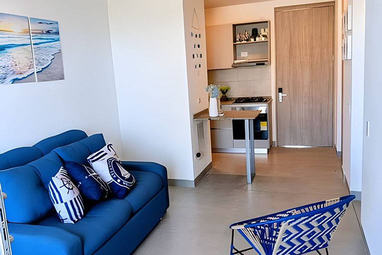 Hermoso Apartamento Vista y Salida al Mar T2-121