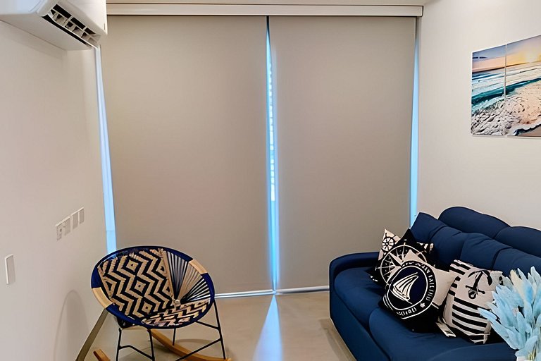 Hermoso Apartamento Vista y Salida al Mar T2-121