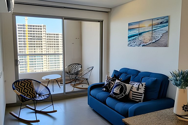 Hermoso Apartamento Vista y Salida al Mar T2-121