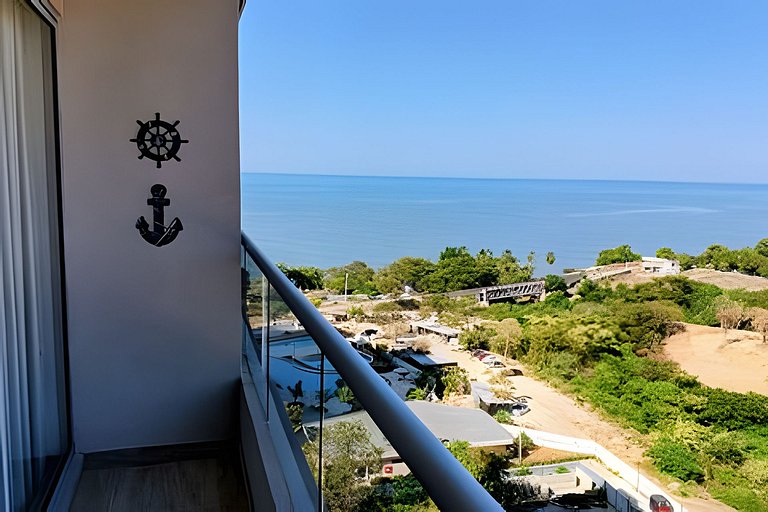 Hermoso Apartamento Vista y Salida al Mar T2-121