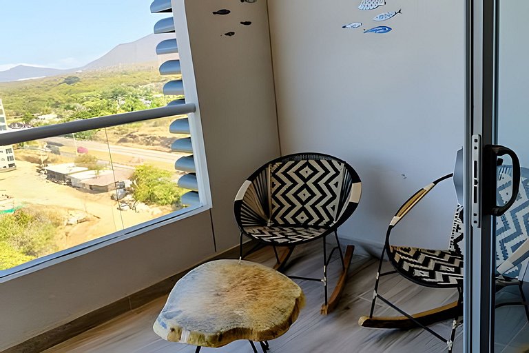 Hermoso Apartamento Vista y Salida al Mar T2-121