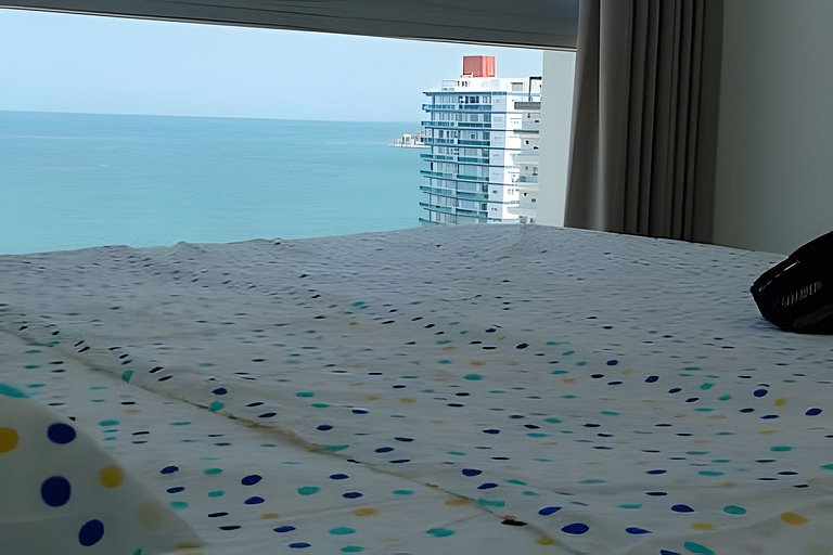 Bello Apartamento 2 habs Salguero 187 Vista al Mar