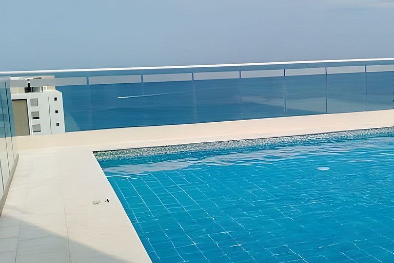 Bello Apartamento 2 habs Salguero 187 Vista al Mar