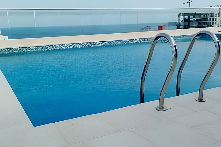 Bello Apartamento 2 habs Salguero 187 Vista al Mar