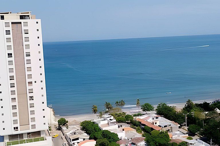 Bello Apartamento 2 habs Salguero 187 Vista al Mar