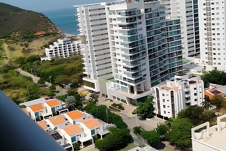 Bello Apartamento 2 habs Salguero 187 Vista al Mar