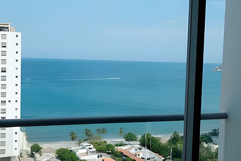 Bello Apartamento 2 habs Salguero 187 Vista al Mar