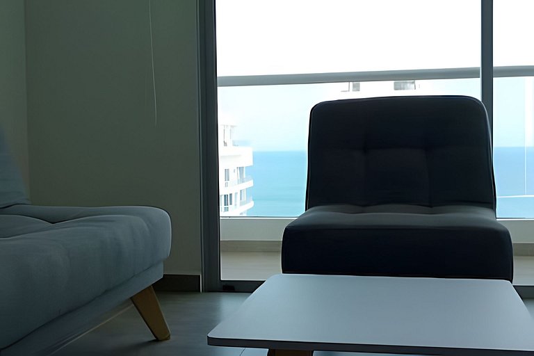 Bello Apartamento 2 habs Salguero 187 Vista al Mar