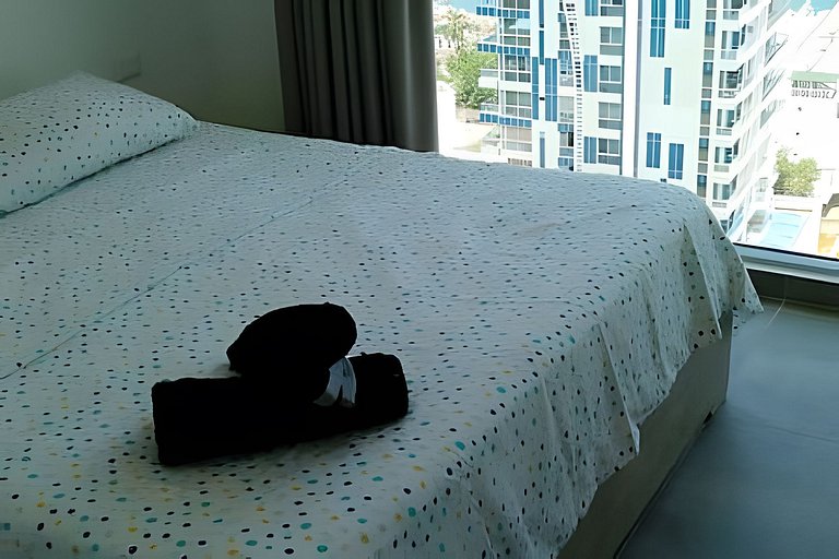 Bello Apartamento 2 habs Salguero 187 Vista al Mar