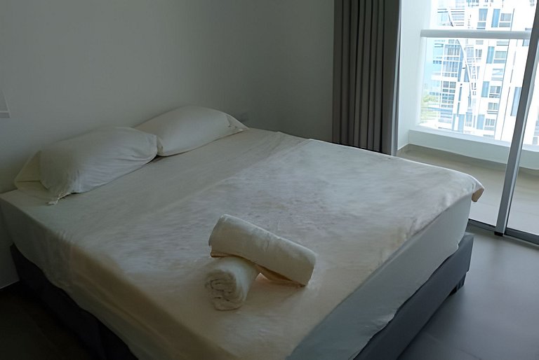 Bello Apto. 2 cuartos en Salguero 186 Vista al Mar