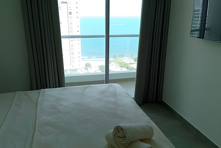 Bello Apto. 2 cuartos en Salguero 186 Vista al Mar