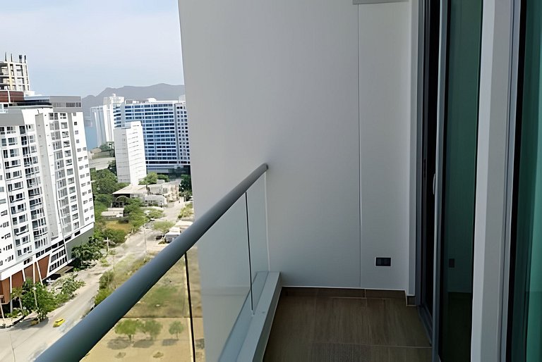 Bello Apto. 2 cuartos en Salguero 186 Vista al Mar