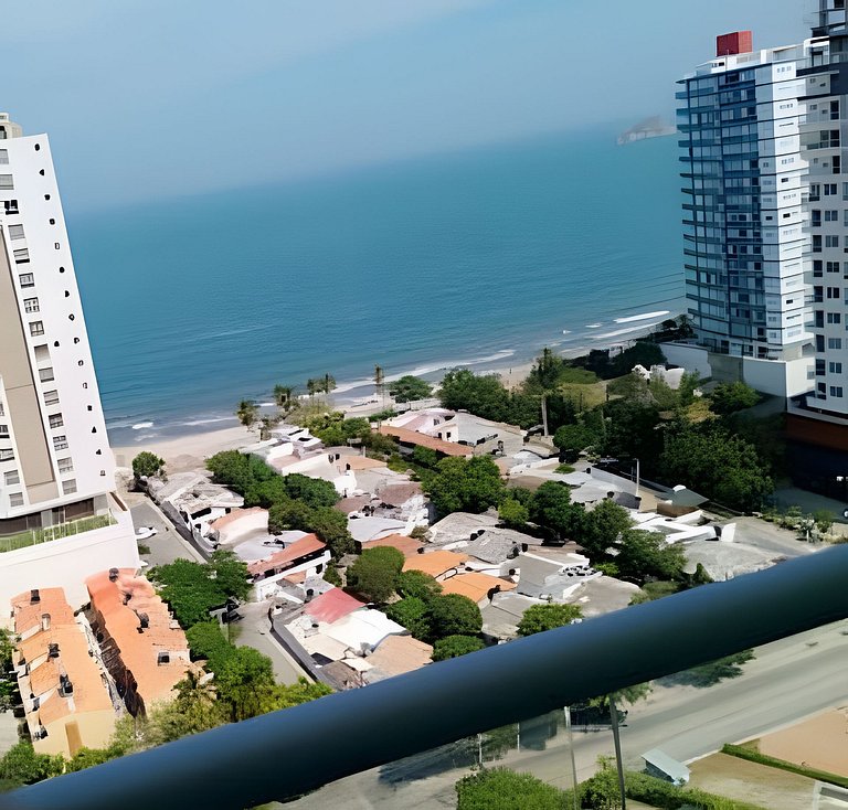 Bello Apto. 2 cuartos en Salguero 186 Vista al Mar