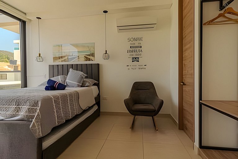 Hermoso Loft Salinas T2-05 Vista al Mar