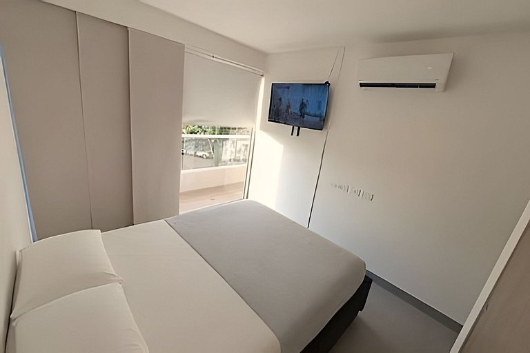 Hermoso Apartaestudio con Vista al Mar T2-21