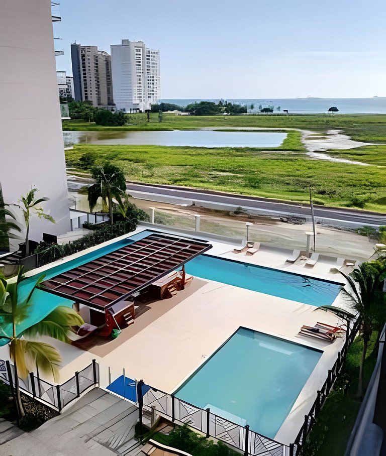 Bello Apartamento Salinas T6-11 Cerca al Mar