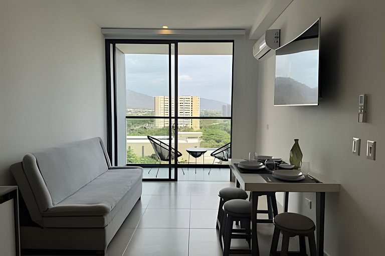 Bello Apartaestudio Salinas T5-116 Vista al Mar