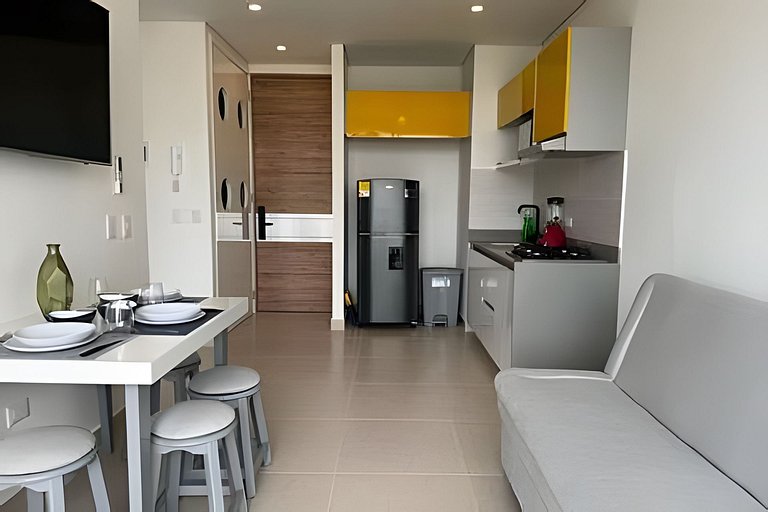 Bello Apartaestudio Salinas T5-116 Vista al Mar