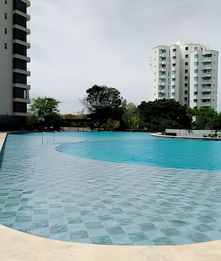Cómodo Apartamento con Vista al Mar SM T2-42