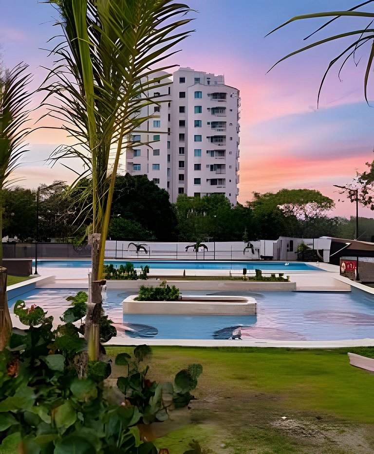 Cómodo Apartamento con Vista al Mar SM T2-42