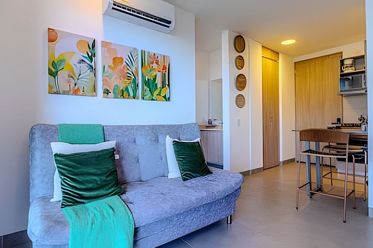 Cómodo Apartamento con Vista al Mar SM T2-42