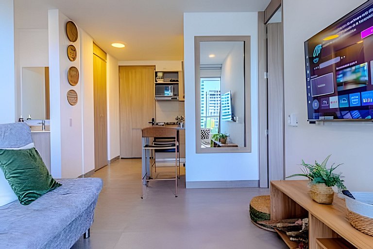 Cómodo Apartamento con Vista al Mar SM T2-42