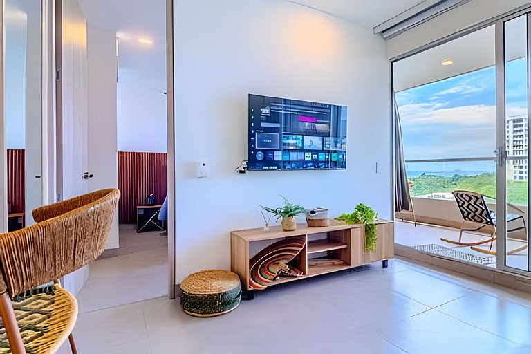 Cómodo Apartamento con Vista al Mar SM T2-42