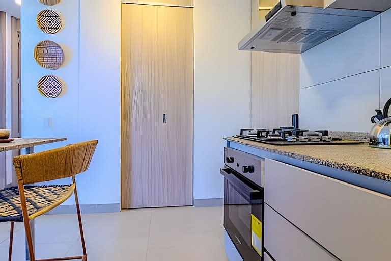 Cómodo Apartamento con Vista al Mar SM T2-42