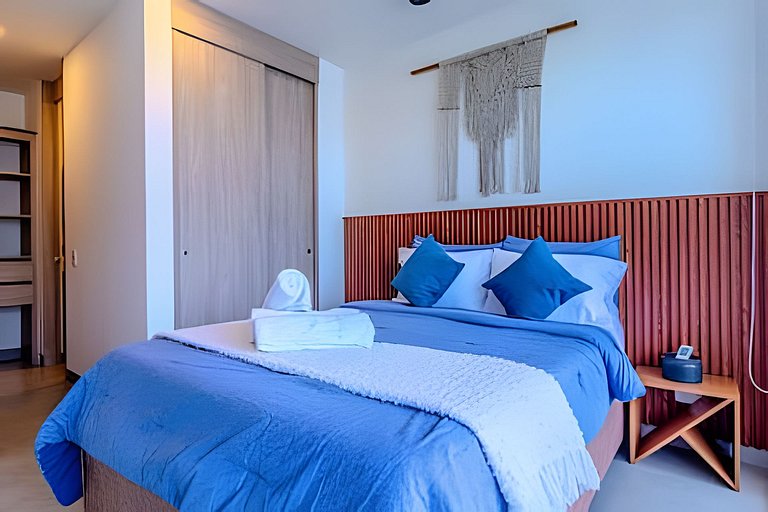 Cómodo Apartamento con Vista al Mar SM T2-42