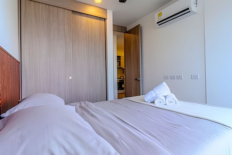 Cómodo Apartamento con Vista al Mar SM T2-42