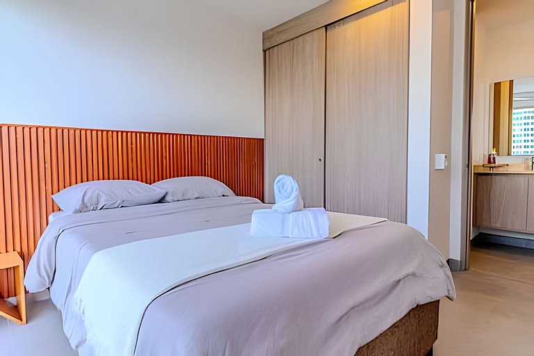 Cómodo Apartamento con Vista al Mar SM T2-42