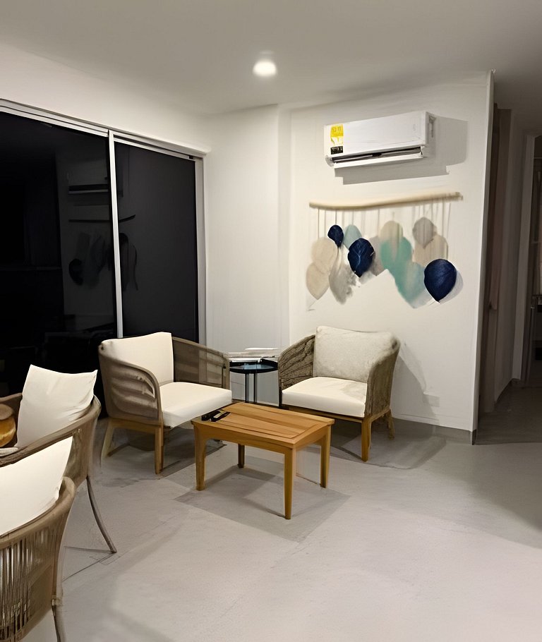 Confortable Apartamento cerca al Mar SM T2-115