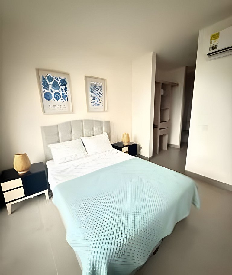 Confortable Apartamento cerca al Mar SM T2-115