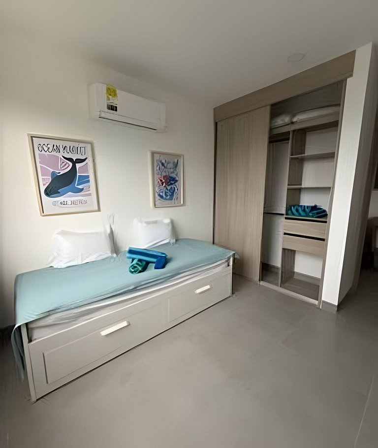 Confortable Apartamento cerca al Mar SM T2-115