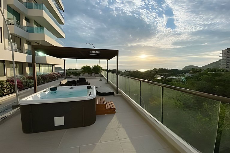 Bello Apartamento Samaria Club 53 con Vista al Mar