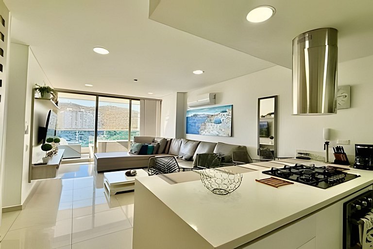 Bello Apartamento Samaria Club 53 con Vista al Mar