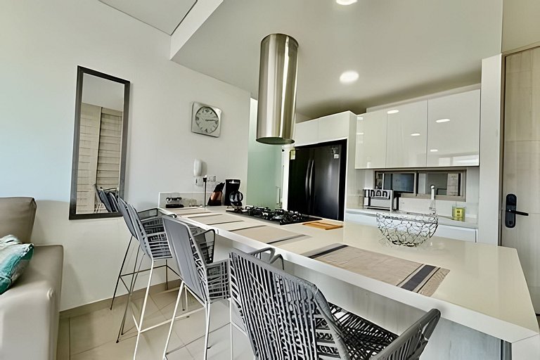 Bello Apartamento Samaria Club 53 con Vista al Mar