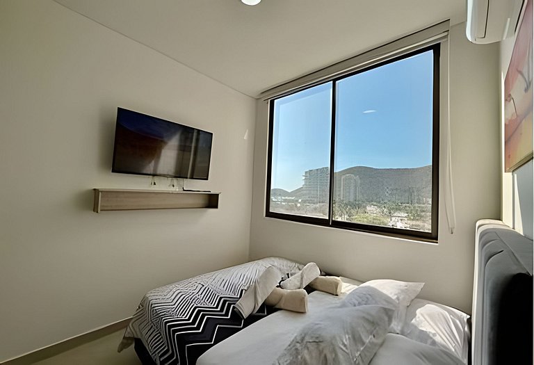 Bello Apartamento Samaria Club 53 con Vista al Mar