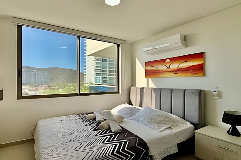 Bello Apartamento Samaria Club 53 con Vista al Mar